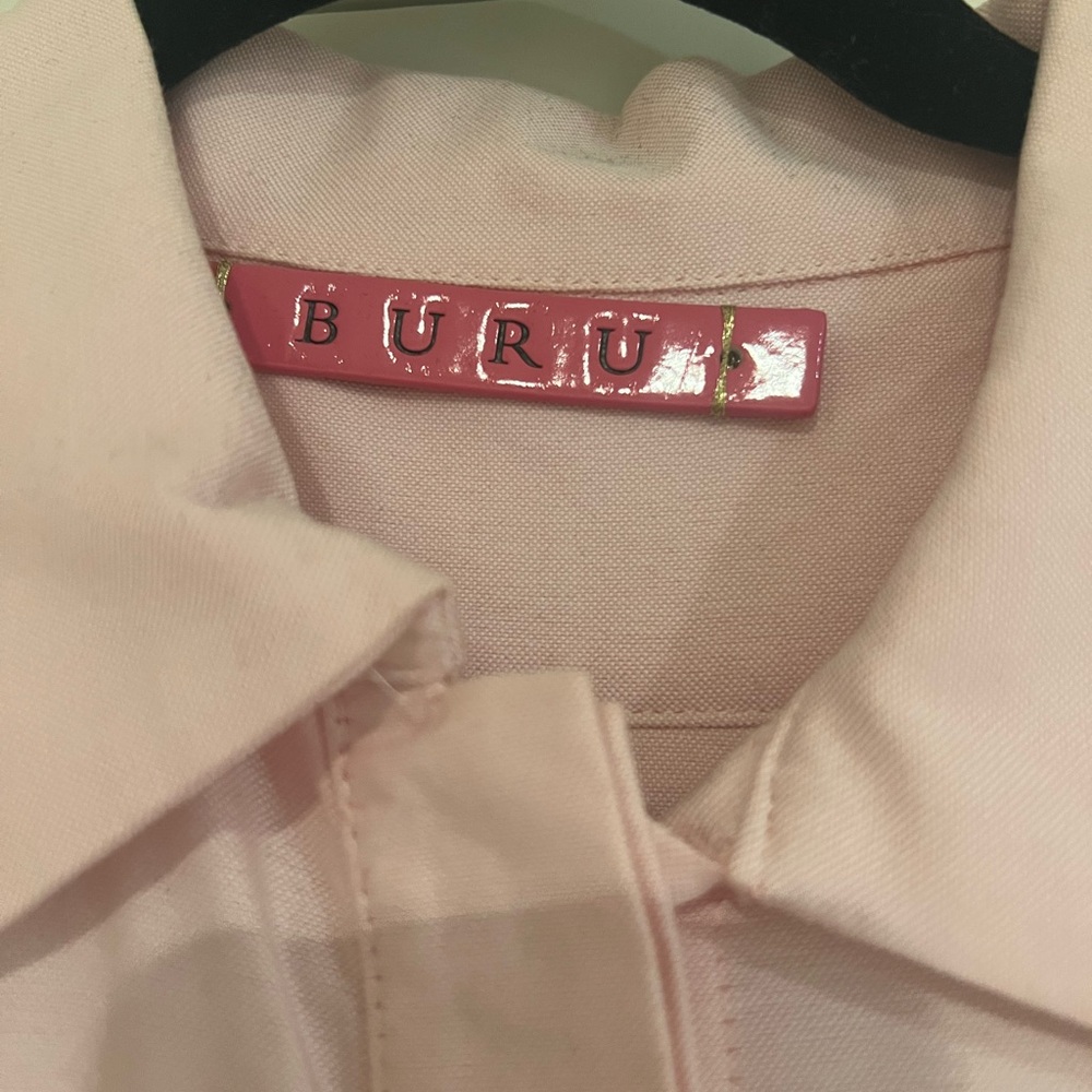 Worn Once! Buru Sleeveless Collared Shirtdress In… - image 2